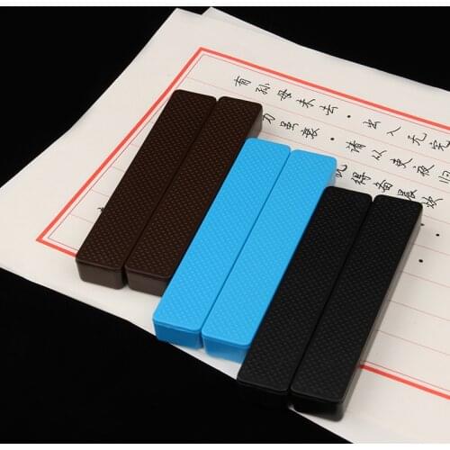 Simple Metal Paperweight Small Portable ABS Paperweight 2pcs Stable Paperweight Chinese Calligraphy Painting Rice Paper Pressing