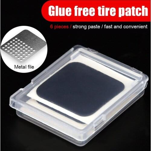 Portable Bicycle Tire Repair Kit Mountain Road Bike Repair Tool No Glue Chip MTB Portable Waterproof Cycling Elements