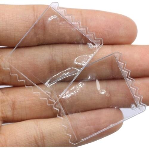 Transparent Thick Plastic Small Jewelry Zip Lock Ziplock Bags Gadget Accessories Storage Package Packing zipper bag
