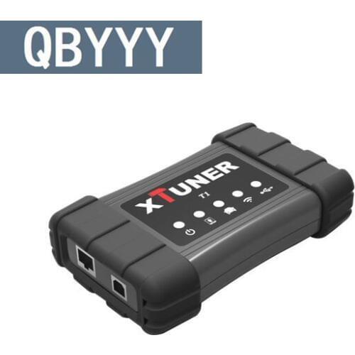 QBYYY Original WIFI XTUNER T1 Heavy Duty Trucks Diagnosis XTUNER T1 Truck Scanner