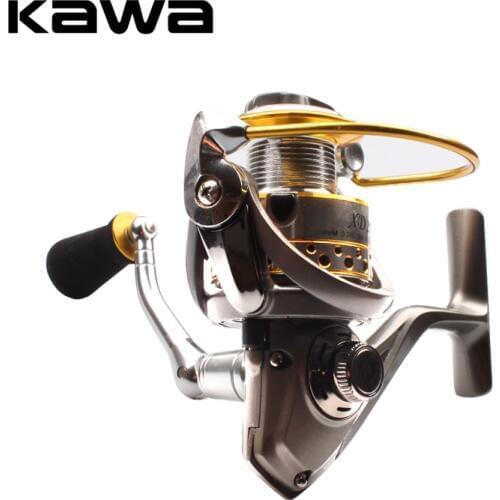 KAWA Fishing Spinning Reel Gear Ratio 5.2:1 Bearing 9+1 Aluminum Alloy Spool Model 2000-5000 Model High Quality Spinning Reel