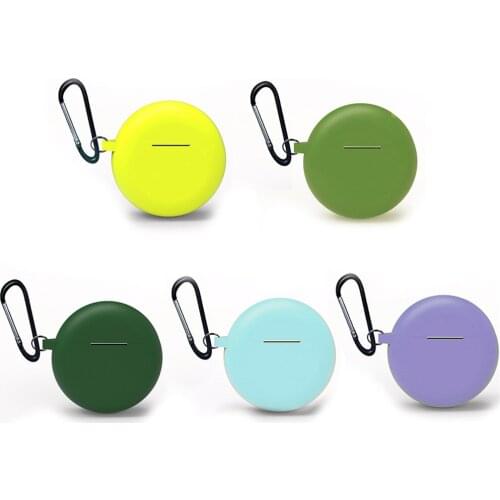 Silicone Earphone Protective Case for HUAWEI Freebuds 3 Wireless Earphone Charging Case Accessories Skin Cover with Buckle