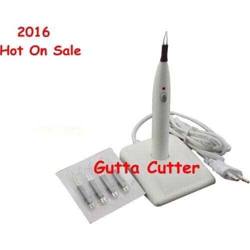 2016 High Quality Dental Gutta Percha Tooth gum Cutter Endo Gutta Cutter gutta percha dissolved breaker cutter with 4Tips