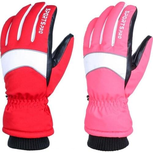 Winter Thick Warm Full-Finger Touch Screen Cold-Proof Outdoor Cycling Ski Gloves Cycling Ski Gloves
