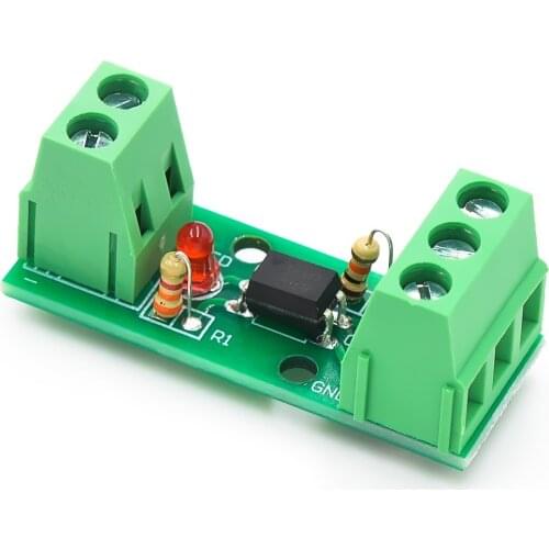 1 optical coupling isolation module /EL817/PC817/ photoelectric isolator/optical coupler/coke guide rail bracket