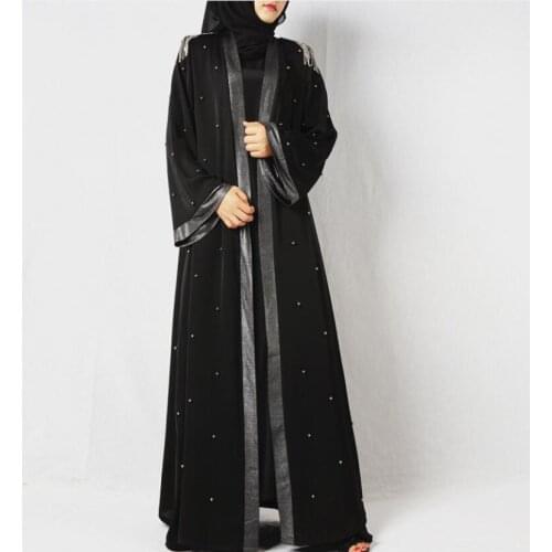 Arabian Costume Long Sleeve Muslim Dress Women Dubai Abaya Bangladesh Robes Femme Marocaine Hijab Turkish Skirts Dubia Kaftan