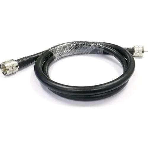 UHF male PL259 switch UHF male PL259 RF coaxial cable RG8 50cm/100cm for wireless router wholesale NEW