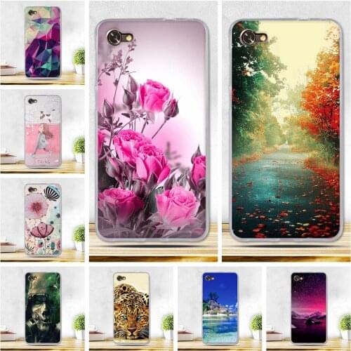 Case Cover for Alcatel A5 LED Shell Fundas 3D Flower Soft TPU Silicon Case for Alcatel A5 LED 5.2" Cover A5LED Phone case Coque
