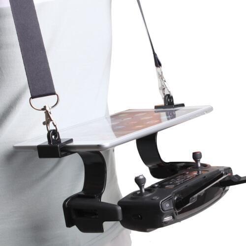 7.9"/ 9.7"Remote Controller Holder Pad tablet bracket with Straps for DJI Mavic Pro/Spark Double Hanging Accessories