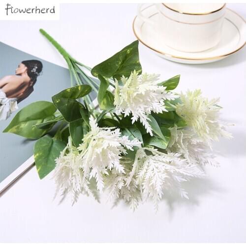 Artificial Plants for Home Decor Artificial Snow Chrysanthemum Plastic Flowers Wedding Decoration Balcony Flower Green Plants