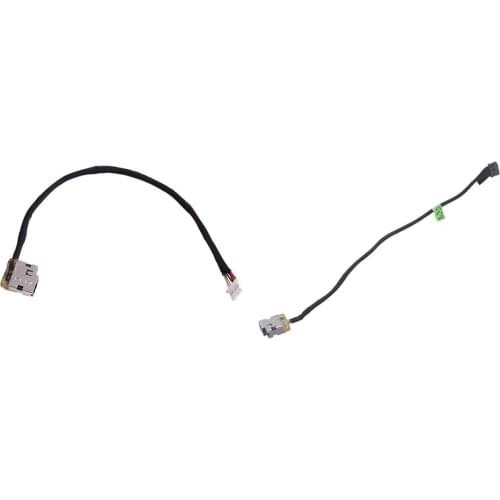 2Pcs DC Power Jack Harness Cable for HP Pavilion 15-AC026DS 15-Ac055Nr 15-Ac121Dx & for HP 15-R011Dx 15-R029Wm 15-R063Nr