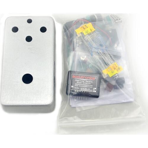 New Arrival Digital Reverb Guitar Effect Pedal kit True Bypass Kits With1590B Enclosure Reverb v1.0 KIT