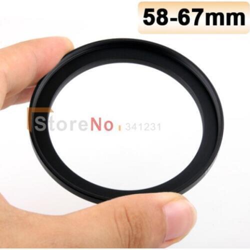58-67mm 58 to 67mm Metal Step Up Rings Lens Adapter With Tracking Number