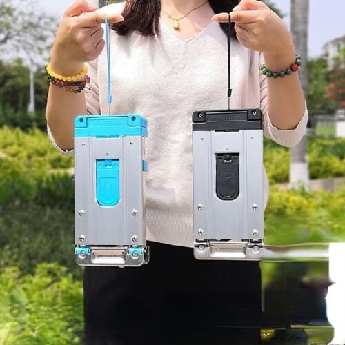 Mini Shopping Cart with Wheels Collapsable Folding Storage Cart Shopping Cart Trailer Handling Luggage Trolley Portable Trailer