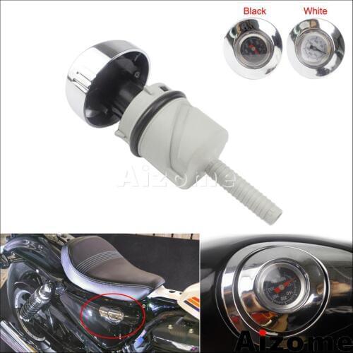 Motorcycle Aluminum Oil Temperature Dipstick For Harley Sportster Forty-Eight Special XL1200XS 2018-2019 Oil Plug Temp Gauge