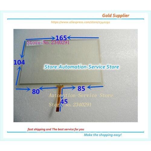New 7.2 Inch Touch Screen For 165*104 Navigator Screen Car DVD Machine Touch Plate Etc
