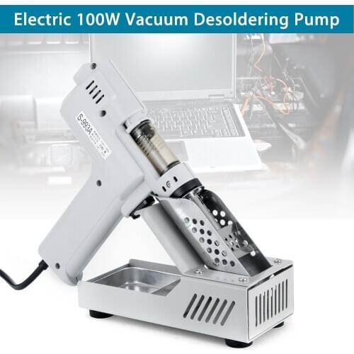 110V/220V 100W Desoldering Gun Electric Absorb Gun S-993A Electric Vacuum Desoldering Pump Solder Sucker Gun