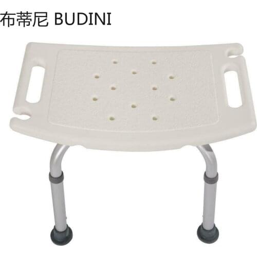 Bathroom Environment Product Non-slip Bath Chair 6 Gears Height Adjustable Elderly Bath Tub Shower Chair Bench Stool Seat Safe