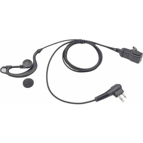 Ptt motorola ep450 woki toki headset police earpiece GP88 two way earphone 2 pin g shape talkie auricular security oreillette