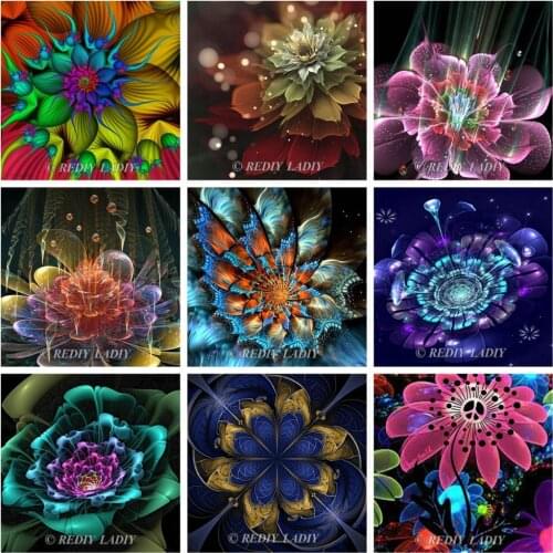 REDIY LADIY Kits For Embroidery With Beads