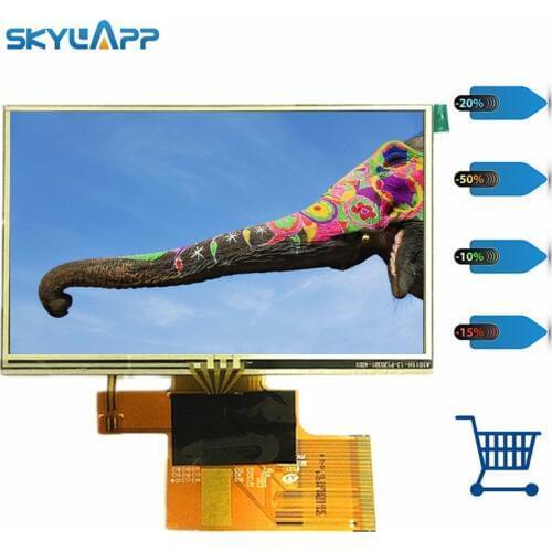 Skylarpu 5 inch LCD screen display panel for Tomtom XXL 530 530S 540 540S IQ Canada 310 Free shipping