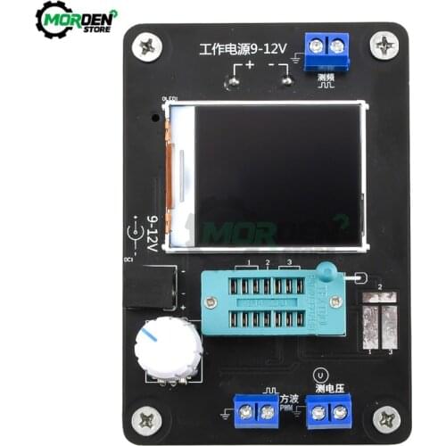 New GM328A Transistor Tester Diode Capacitance ESR Voltage Frequency Meter PWM Square Wave Signal Generator Electronic Kits