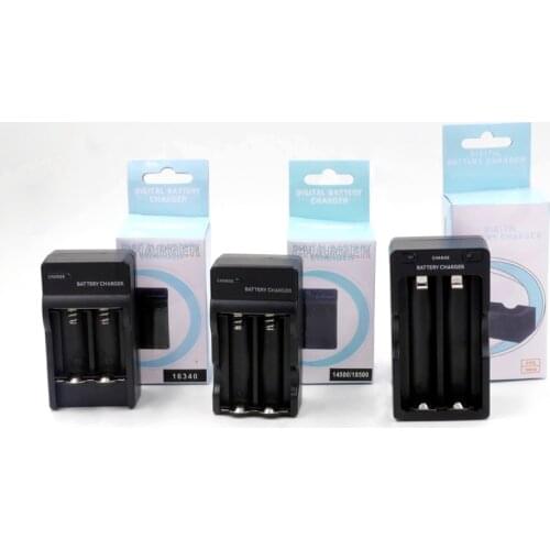 18650 14500 16340 3.7v Battery Charger with Power Light Indicator for flashlight battery