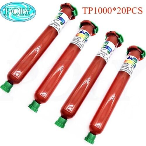 20pcs/lot tp-1000 UV LOCA Glue Optical Clear Adhesive Glue for Touch Screen Stick for Sumsung/Iphone Lcd