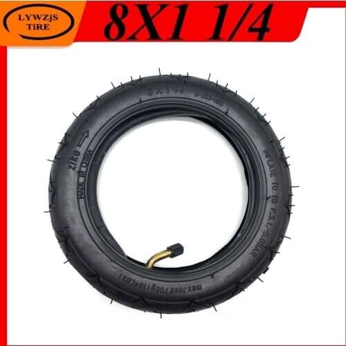 8X1 1/4 Pneumatic Tire for Electric Scooter Inner and Outer Tire Universal 200x45 Tyre