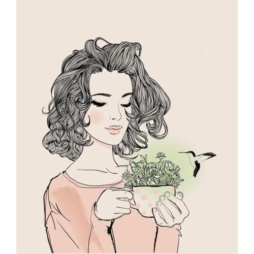 AZSG Elegant Lady Clear Silicone Stamps Cutting Dies For DIY Scrapbooking Card Making Photo Album Decorative Crafts