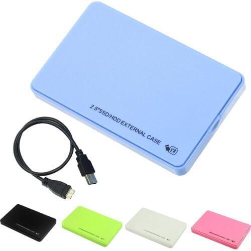 2.5inch SSD HDD External Case USB 3.0 5Gbps Mobile Hard Disk Box for Laptop