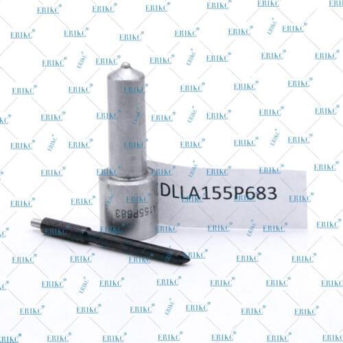 ERIKC DLLA 155P 683 New Black Needle Nozzle DLLA155P683 Fuel Injection Sprayer DLLA 155P683 For Diesel Injectors