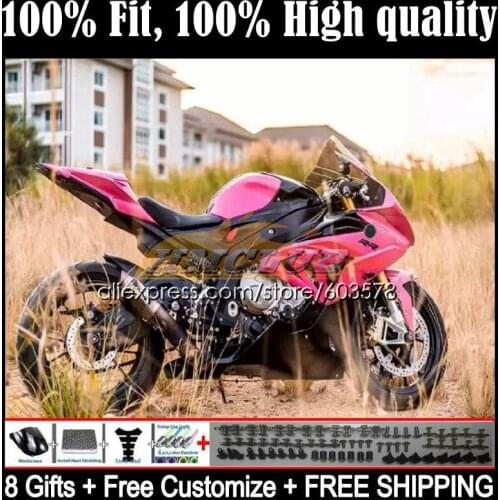 Injection For BMW S1000-RR S1000RR 2015 2016 2017 2018 45CL.119 S1000 RR 15 S 1000 RR 1000RR 15 16 17 18 OEM Fairing Light pink