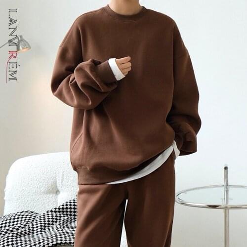LANMREM Womens Autumn Hoodies