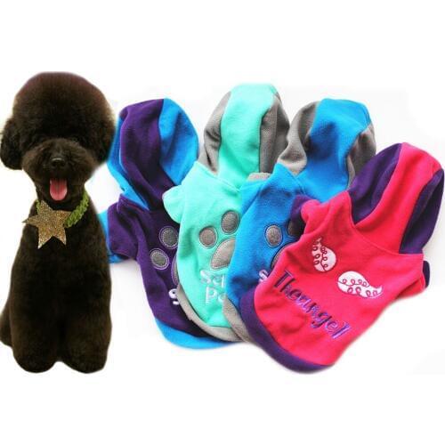 Cute Dog Clothes Winter Pet Coat Clothing For Dog Chihuahua Puppy Outfit Winter Dog Clothes For Small Dogs Pet Hoodie
