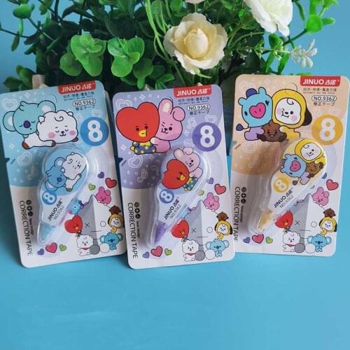 New Animals Portable Correction Tape Kawaii White Out Corrector Promotional Gift Stationery Student Prize School Office Supply