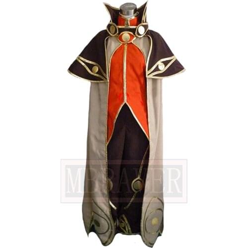 Ragnarok Online Male Wizard Cosplay Halloween Costume Custom Made Any Size