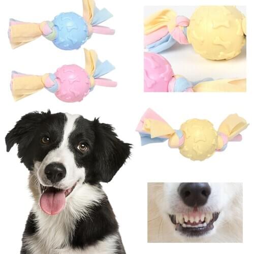 Pet Dog Rubber Chew Toy for Dogs Toys Pets Products Tooth Cleaning Puppy Big Dog Ball Dropship Dog and Cat Chew Toys