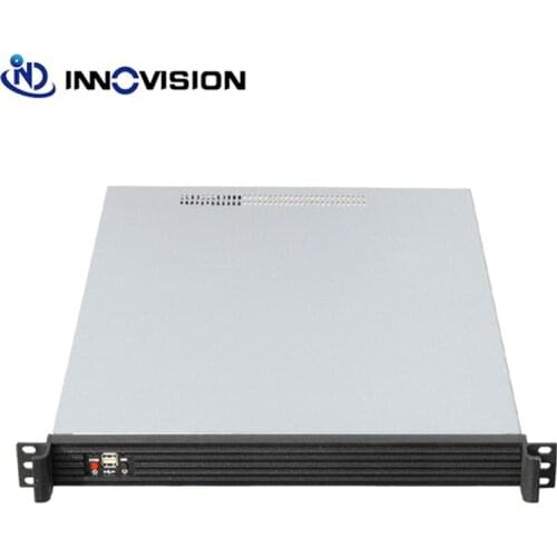 Stylish Aluminum front-panel 1U rackmount chassis RC1650L screwless hot-swap Fan design
