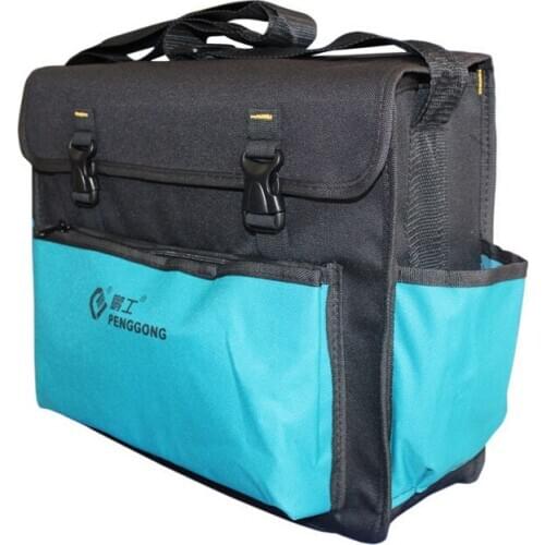 Electrician Tool Bag Tool Belt Package Waterproof Oxford Canvas Tool Bag For Carpenter Toolkit