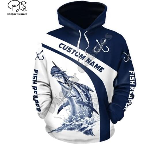 PLstar Cosmos Fishing Hooked 3D Printed Hoodies Casual Men/Women Zipper Hooded Beautiful Unisex Brand Streetwear Apparel F18