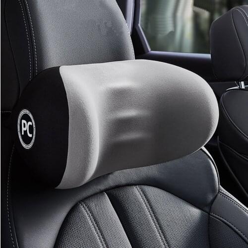 Comfortable Car seat headrest Soft Breathable Memory Cotton neck pillow support sleep side head high elastic nylon Accessories