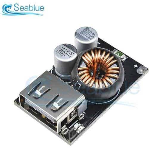 High-efficiency 10V-32V To 3.8V-12V Car Charging Power Supply Step-down Fast Charging Module Regulated Power Supply