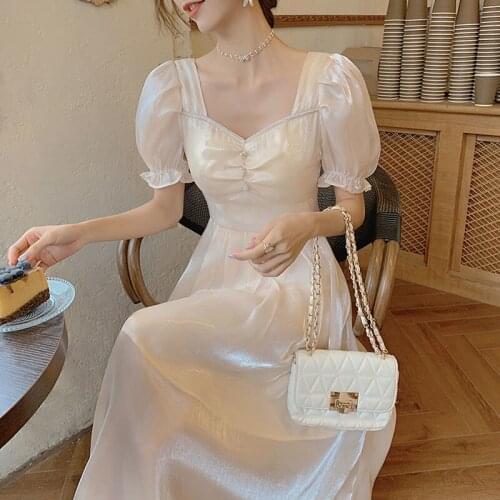 YGhan Summer Chiffon Dresses