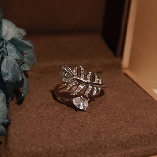 Hot Brand Pure Top 925 Sterling Silver Jewelry rings for women Punk Rings Silver Rock Hip-hop Lozenge Open Geometric Rings