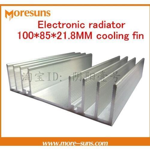 Fast Free Ship 2pcs/lot Electronic radiator/module heat sink IC thermal conductive plate 100*85*21.8MM cooling fin