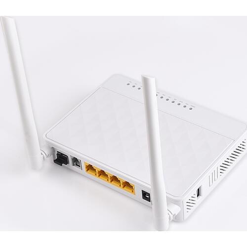 4pcs/lot Barato OEM 4 wi-fi porta de fiber optical ftth 4fe gpon 1ge + 3fe + wi-fi + wi-fi Gpon/ epon onu