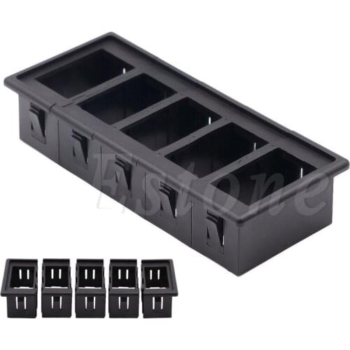 5 Rocker Switch Clip Panel Assembly Patrol Holder Housing For ARB Carling Style