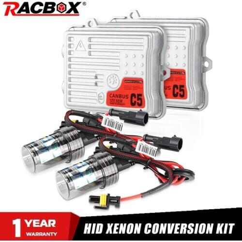 55W Canbus Canbus Error Ignition Block Ballast HID Bulb Retrofit Xenon Conversion Kit H1 H3 H7 H11 HB3 HB4 4300K 6000K 8000K 12V