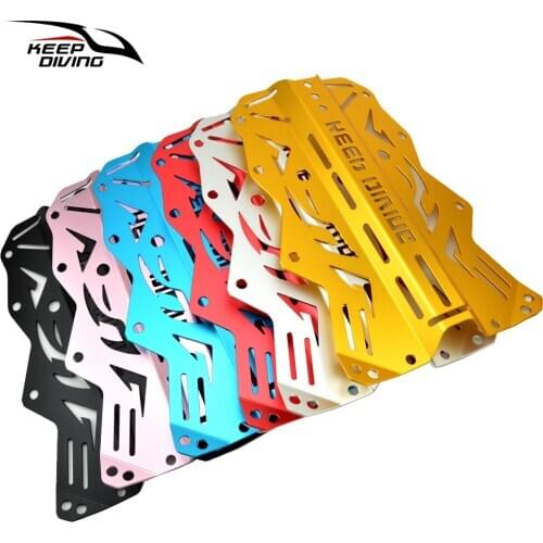 Aluminum Alloy Technic Scuba Diving Backplate Wing BCD Ultralight backplane For Scuba Diving Harness System Hardware Backmount